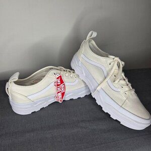 Men's - NWT Vans - Sentry Old Skool WC Heavy Canvas Sneakers Marshmallow Size 10